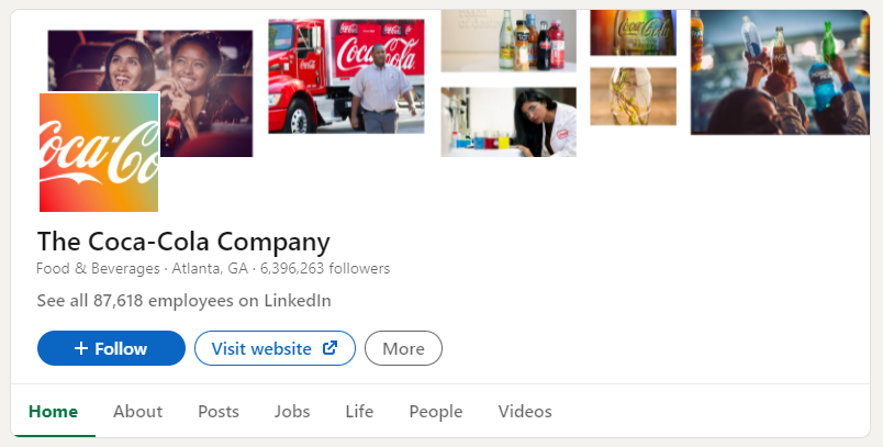 coke linkedin profile