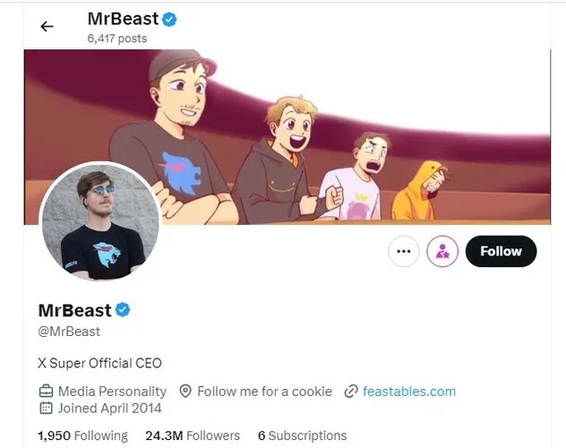 mrbeast and I are working on some really big shit together! Super